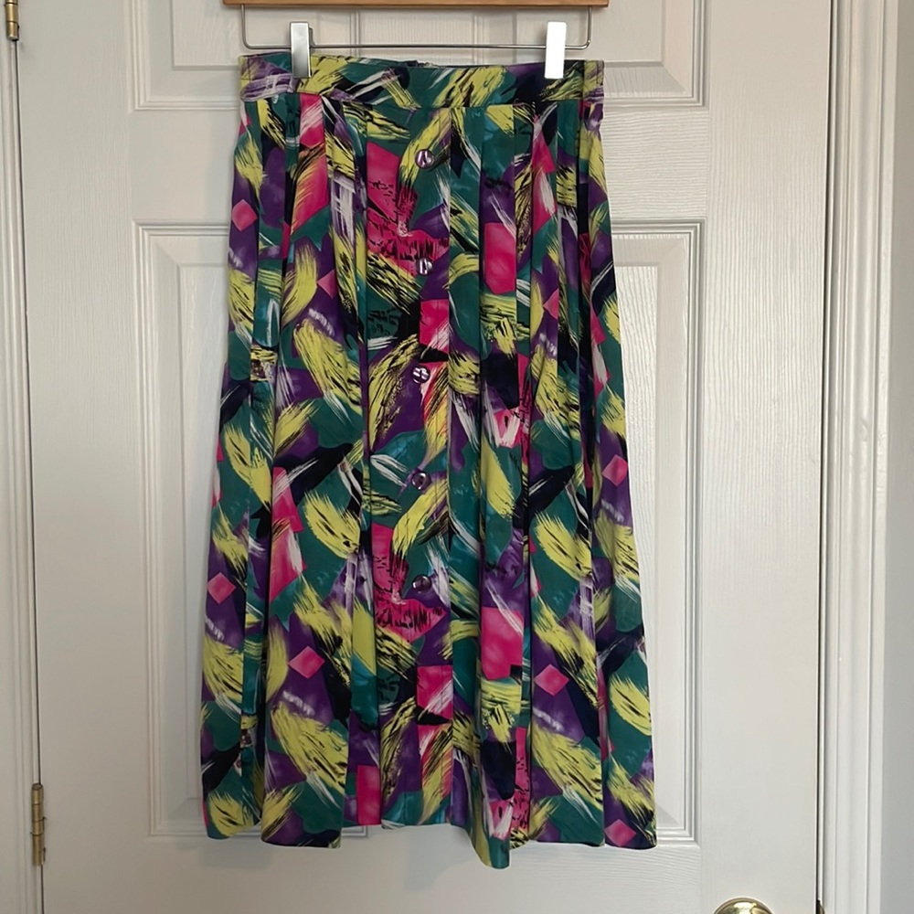 Vintage Authentic Clothing Company colourful skirt